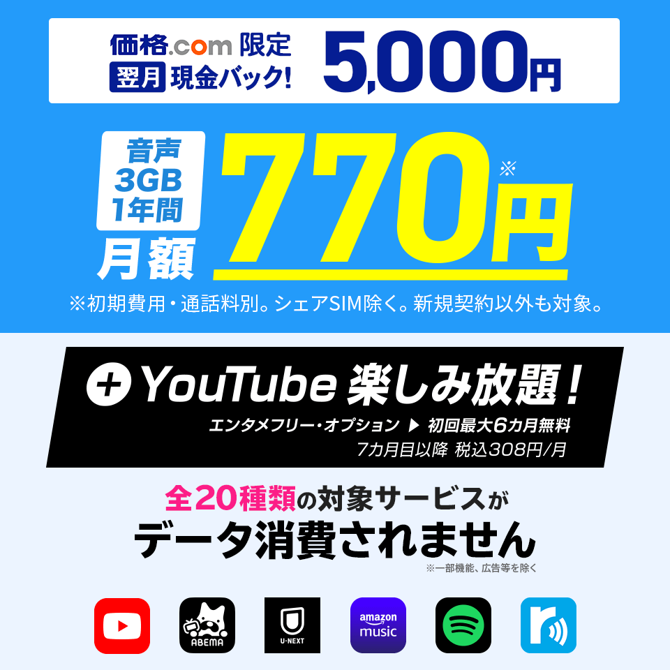 Biglobeモバイルの格安simプラン詳細 プランm 6ギガ Au回線 音声通話sim 価格 Com