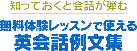 レッスンで使える英会話例文集 オンライン英会話 スカイプ英会話比較 価格 Com