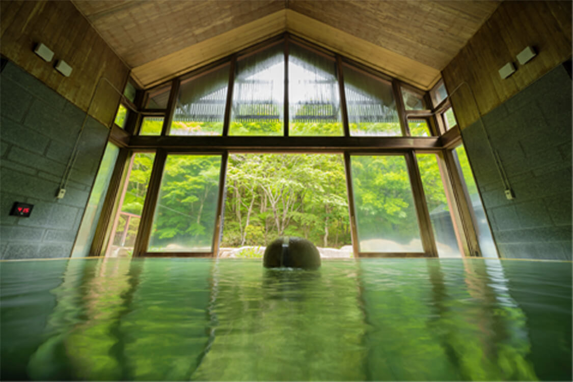 星野温泉 トンボの湯・内湯